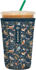 Sok It JavaSok Iced Coffee & Cold Soda Insulated Neoprene Cup Sleeve (Early Birds, Medium: 22-28oz)