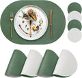 Faux Leather Placemats Set of 4 by yuuzue