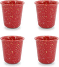 Handleless Speckled Ceramic Coffee Cups, 10 oz, Cappuccino, Microwave & by Krokori