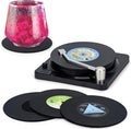 Retro Vinyl Record Coasters by Valdivia
