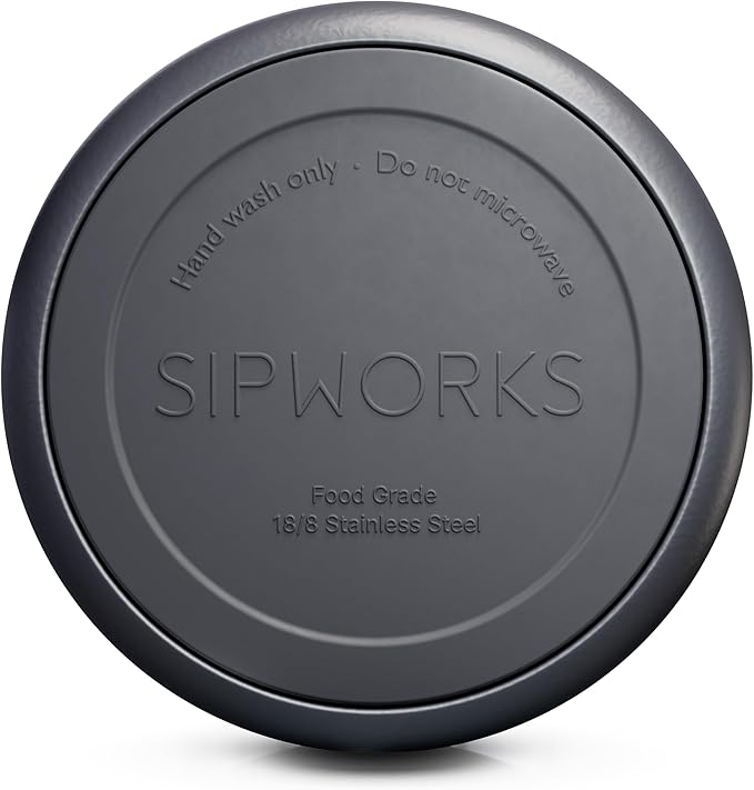 Sipworks Stainless Steel Dog Bowl – 32oz Weighted Metal Food and Water Bowls for Dogs and Cats with Non-Slip Base - Pet Bowls for All Breeds Sizes for Travel & Outdoor Play | Heather