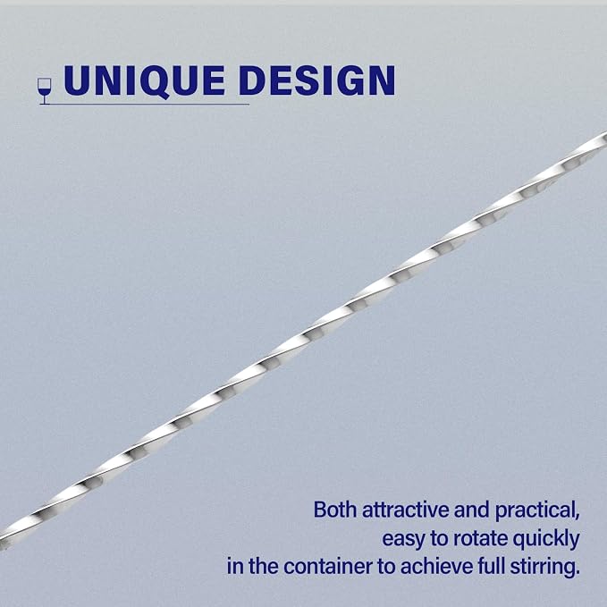 Bar Spoon Cocktail Mixing Stirrers, 12” - Image 4