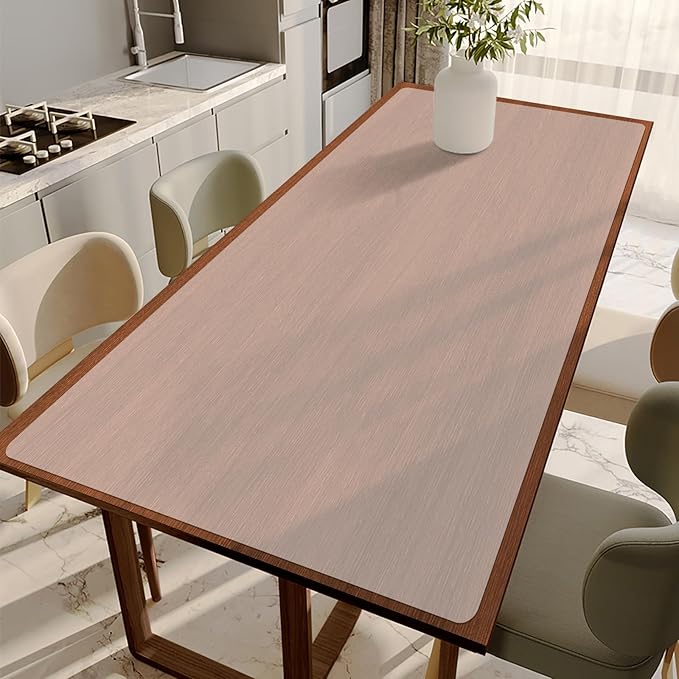 Extra Large Silicone Mats for Kitchen Counter,24"x80"Heat Resistant Mat for Kitchen Island,Table Protector for Dining Room Table,New Skin-Friendly Material Workbench Mat,Freely Cuttable,Translucent