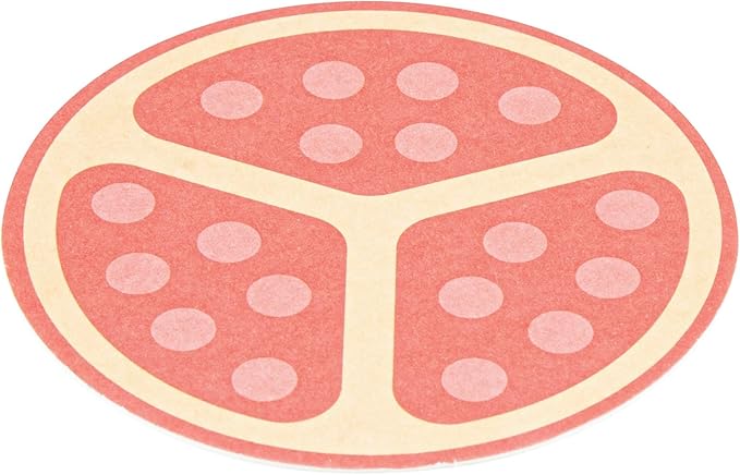 Restaurantware Drink Coasters 48 Count 3.5 Inch Paper Moisture-Absorbing Bar Coasters Assorted Decorative Table Coasters for Tabletop Protection Assorted Colors
