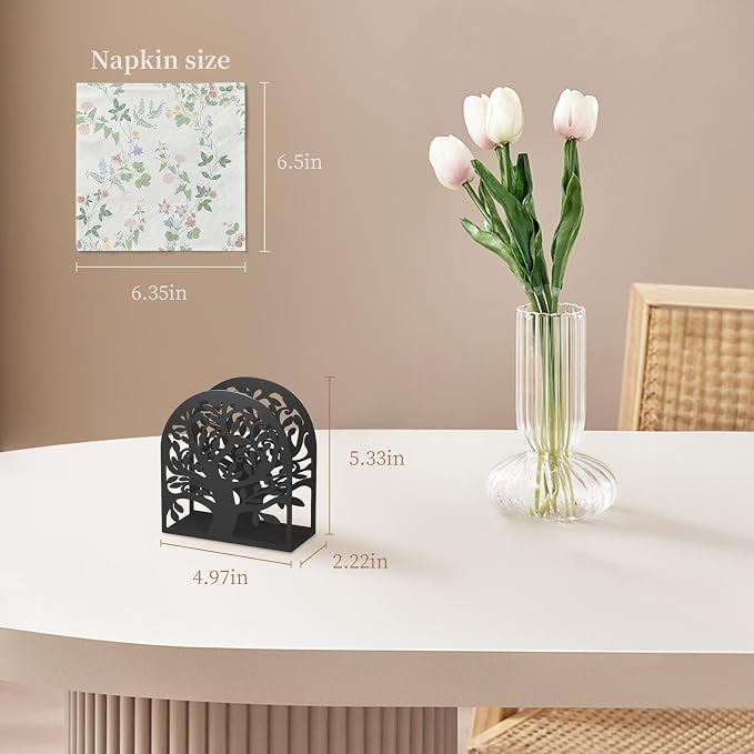 Metal Tree of Life Napkin Holder - Image 6