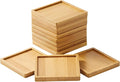 Bamboo Coasters for Crafts, DIY resin projects, classroom crafts and handmade by Unknown