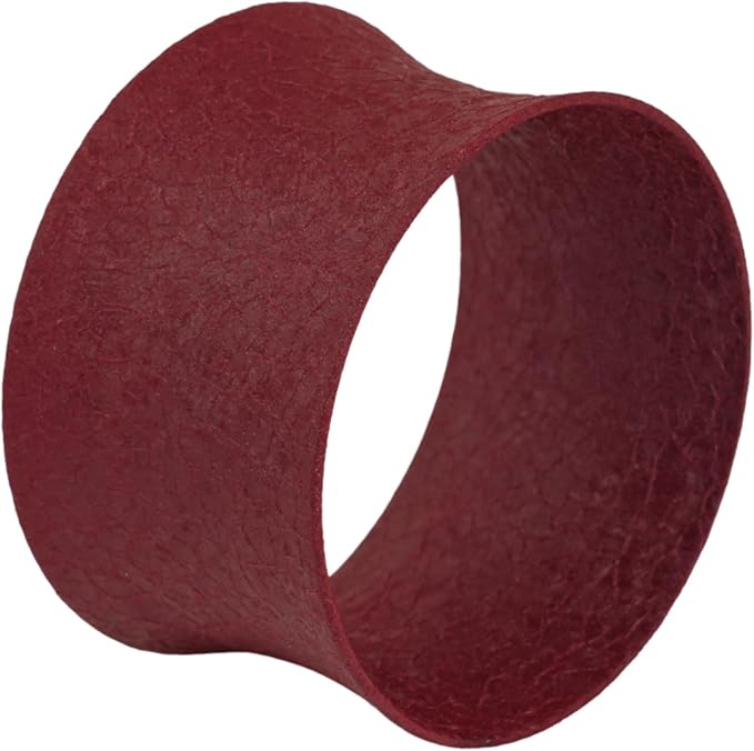 ITOS365 Red Napkin Rings Set of 12, Round Metal Napkin Ring Holder, Napkin - Image 8