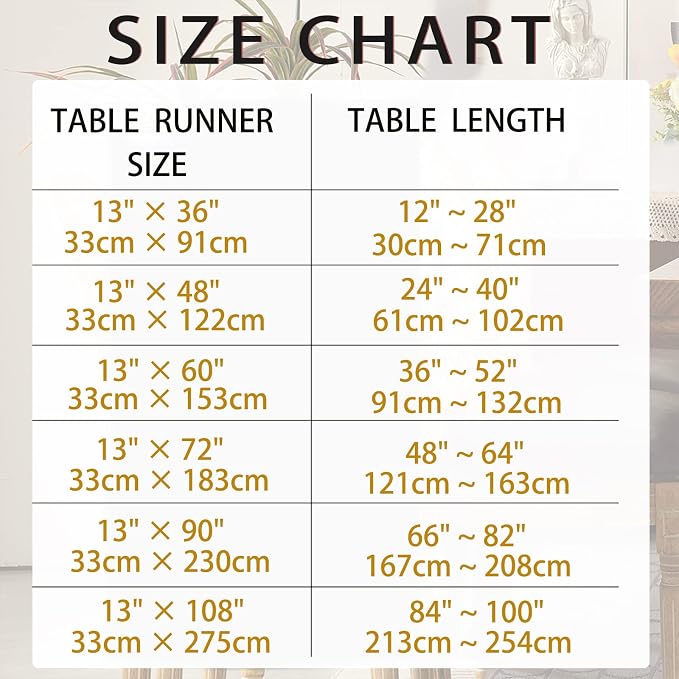 Wracra Linen Table Runner, Burlap Sliver Grey Table Runners 36 Inches Long | - Image 6