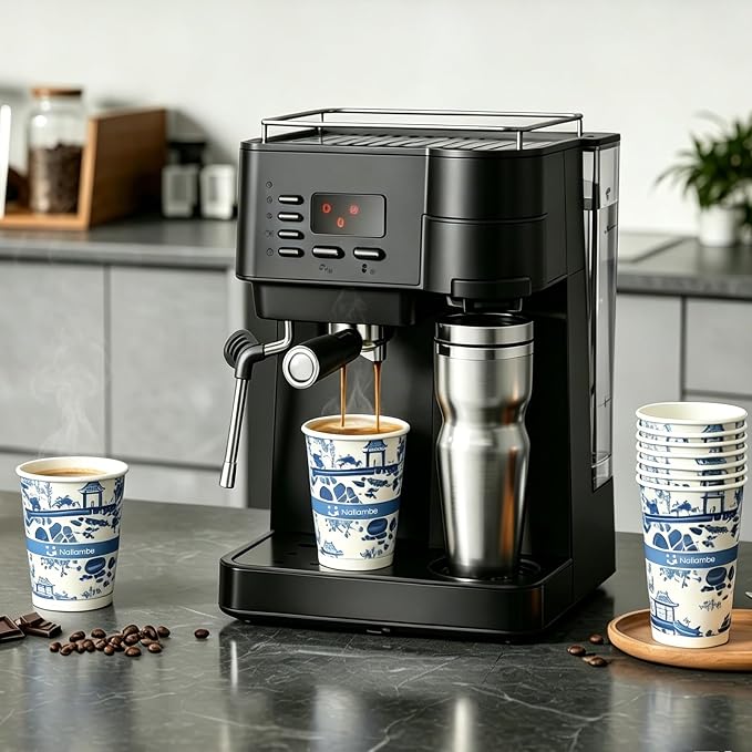 Disposable paper coffee cups | Hot & Cold Beverage, Thickened Leak-Proof - Image 5