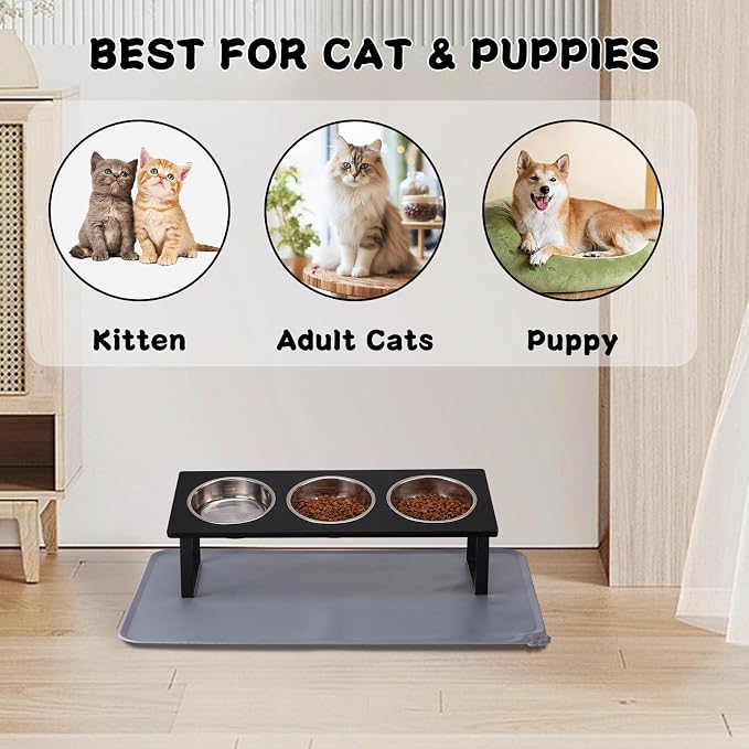 Summark Upgraded Elevated Cat Bowls - Image 6