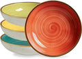 ONEMORE Pasta Bowls 30 Ounce Porcelain Salad Bowls Shallow Bowls by ONEMORECeramics