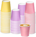 3 oz Disposable Paper Cups, 60 Pack Bathroom Cups | Leak-proof Mouthwash Cups by Huaiid