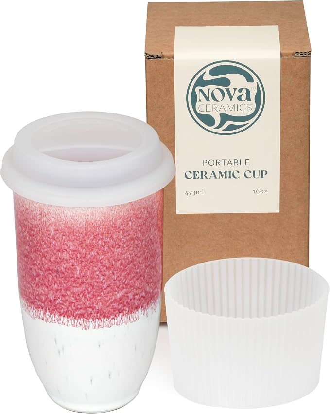 NOVA CERAMICS Coffee Travel Mug by NovaCeramics