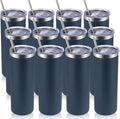 Volhoply 12 Pack Skinny Tumblers by LiveFully%EF%BC%8CDrinkFreely%E2%80%94KeepGoingwithVolhoply%EF%BC%81