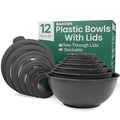 Bakken Master 12 Piece Plastic Nesting Bowls by BAKK%C3%8BNMASTER