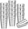 Stainless Steel Double Wall Cups, 16 oz Insulated Tumbler, 12 Pack Unbreakable by Offiper