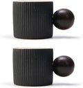 Ceramic Mini Espresso Cups Demitasse Cups by CLASGLAZ