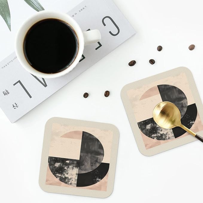 Minimal Abstract Shapes Print Coasters - Image 5