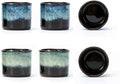 Japanese Tea Cups Set of 6, Ceramic Teacups, Chinese Tea Cups by Lavinttostory