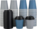 LITOPAK 100 Pack 10 oz Disposable Paper Coffee Cups by LITOPAK