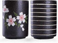WHJY 10oz Transitional Chinese/Japanese style Handle-less Ceramic Tea cups by WHJY