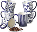 HASENSE Coffee Mugs Set of 6, 16OZ Ceramic Coffee Mugs by Hasense