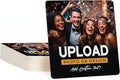 10 Pack Personalized Drink Coasters, Custom Cardboard Coasters with Photo and Text, Design Your Own Coaster for Events, Parties, Bars, and Unique Gifts, 3.95" Round, Design 1