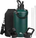 Konokyo 128 oz Insulated Stainless Steel Water Bottle Jug by Konokyo