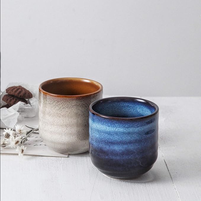 Japanese Style Ceramic Tea Set, Tea Cup, Coffee Cup, Yerba Mate Set, Ceramic - Image 6