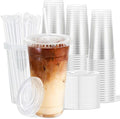 Clawsoff 100 Pack 24 oz Disposable Clear Plastic Cups by BuyNow