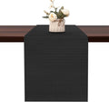 Table Runner 55 Inches Long, Vinyl Woven Heatproof Table Runners | Washable by Banchif