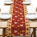 Seliem Fall Pumpkin Table Runner, Seasonal Burlap Home Decoration Indoor by Seliem