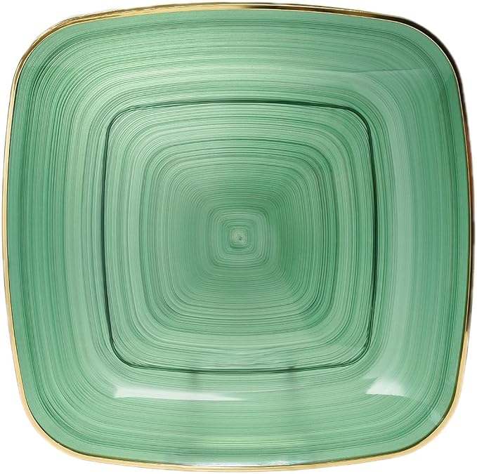 " OCCASIONS " 960pcs set-Wedding Party Disposable Plastic Plate Set -120 x 10'' - Image 2