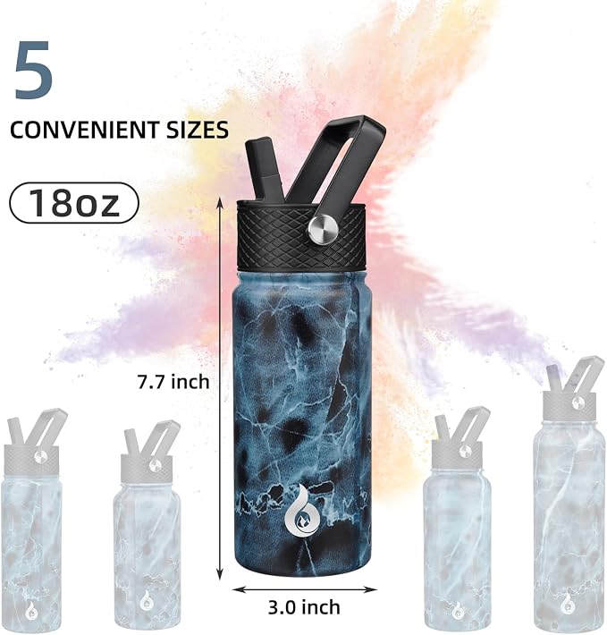 BJPKPK 18oz Insulated Water Bottle - Image 4
