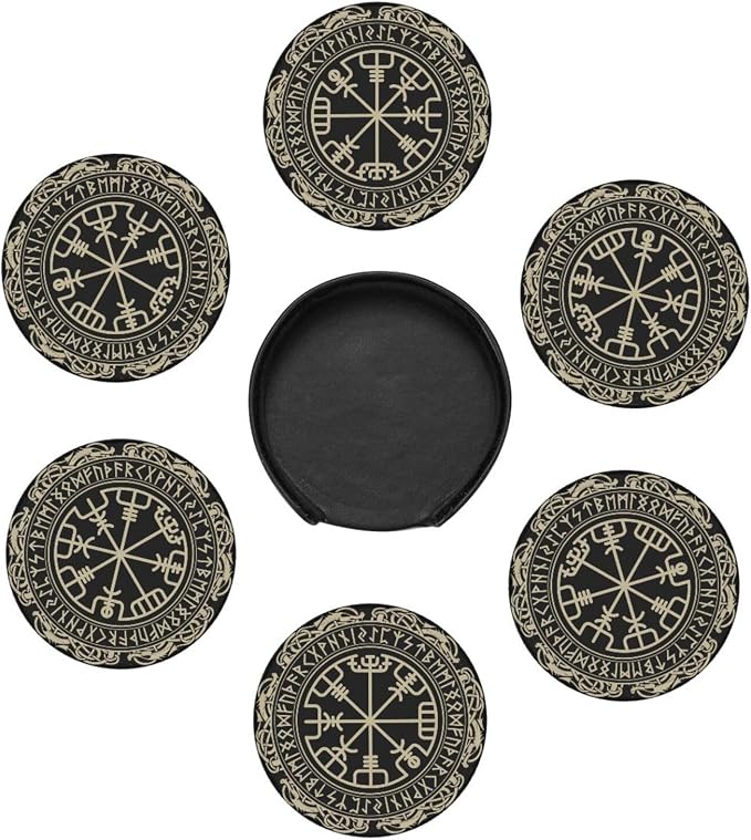 Black Viking Magical Vikings Coasters - Image 4