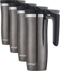 Contigo Stainless Steel Handled AUTOSEAL Travel Mug 16 oz | Leak-Proof | by Unknown