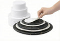 96 Piece Felt Plate Dividers for China Storage - Felt Protectors for Dinner, Salad, and Saucer Plates - Ideal for Moving Fine China, Porcelain, Glass, etc - Cut-to-Fit Full China Set - Soft White