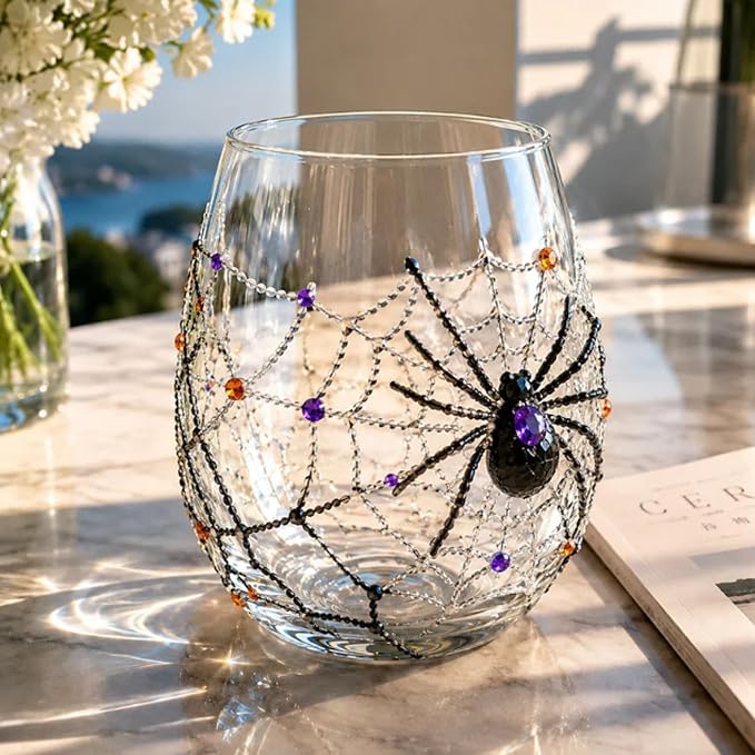 3D Halloween Artisan Glassware Collection Halloween Glass Cups | Drinking Glass - Image 3