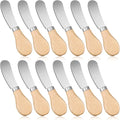 Patelai 12 Pcs 4.7 Inch Cheese Spreader Knives Butter Knife Bulk Stainless by Patelai