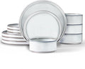 LIANYU 12 Piece Dinnerware Dishes Sets by LIANYU