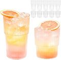 12 Pack Plastic Wine Glasses, 16 Oz Highball Glasses & 12 Oz Cocktail Glasses by Unknown