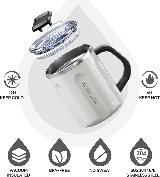 Ideus 16 oz Insulated Coffee Mug - Image 2