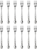 New Star Foodservice Rose Pattern Stainless Steel Oyster Fork, Commercial Grade by NewStarFoodservice
