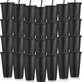 Honeydak 30 Pack Tumbler with Straw and Lid Bulk Cups by Honeydak