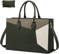 LOVEVOOK Laptop Bag for Women, 17 lnch Waterproof Lightweight Leather Tote Bag by LOVEVOOK