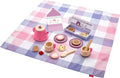 Fisher-Price Wood Pretend Play Toy Picnic Tea Set, 18-Pieces by Unknown