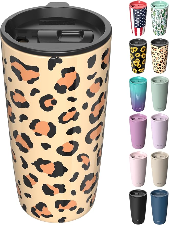 TILUCK 20 oz Insulated Coffee Tumbler by TILUCKBringsGoodLuck