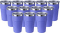 MEWAY 16oz Tumbler Double Wall Vacuum Insulated Travel Mug Bulk, Stainless by MEWAY