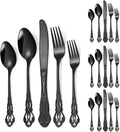 Black Silverware Royal Flatware Set by A%C2%B7HOUSEWARE
