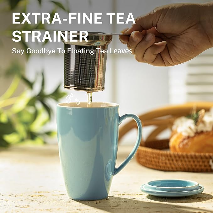 Sweese 15oz Porcelain Tea Mug - Image 5